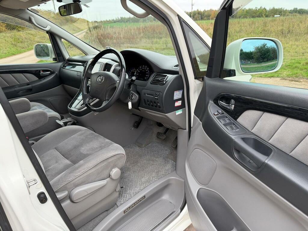 Toyota Alphard Mpv Quality Camper Conversion Ulez Dvd 5 Seater 2 White #3