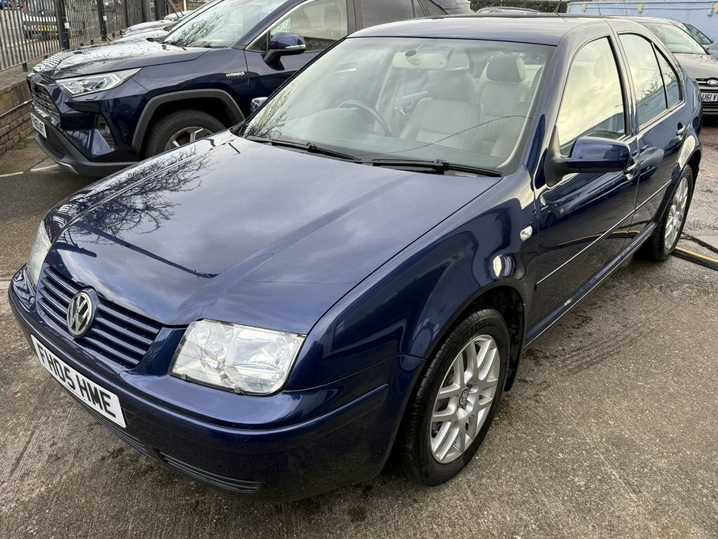 Volkswagen Bora Tdi Pd Highline Saloon Blue #2