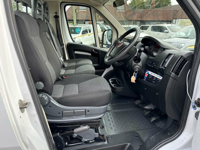 Fiat Ducato Canvas Chassis Cab 2.3 White #3