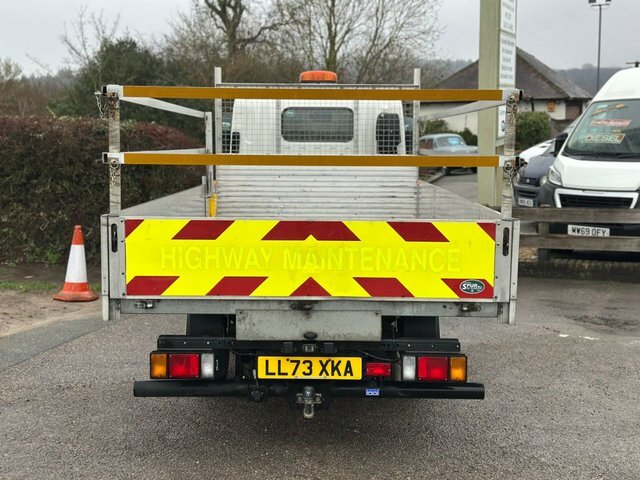 Isuzu N35 Green Dropside LL73XKA White #4