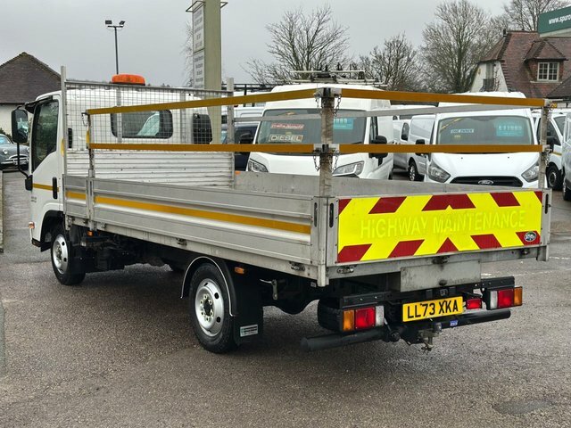 Isuzu N35 Green Dropside LL73XKA White #5