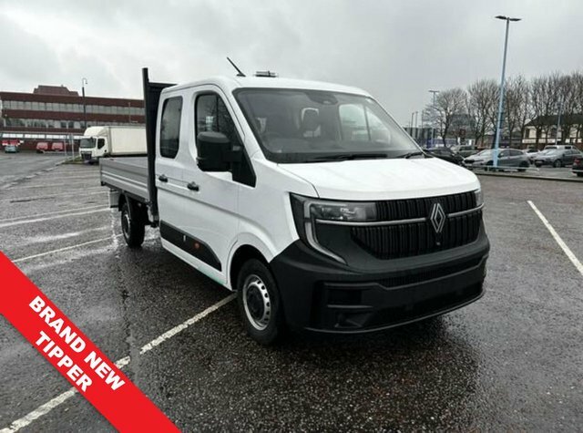 Renault Master Cab Tipper Lwb White