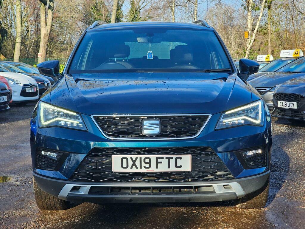 Seat Ateca 1.6 Tdi Xcellence Euro 6 Ss OX19FTC Blue #6