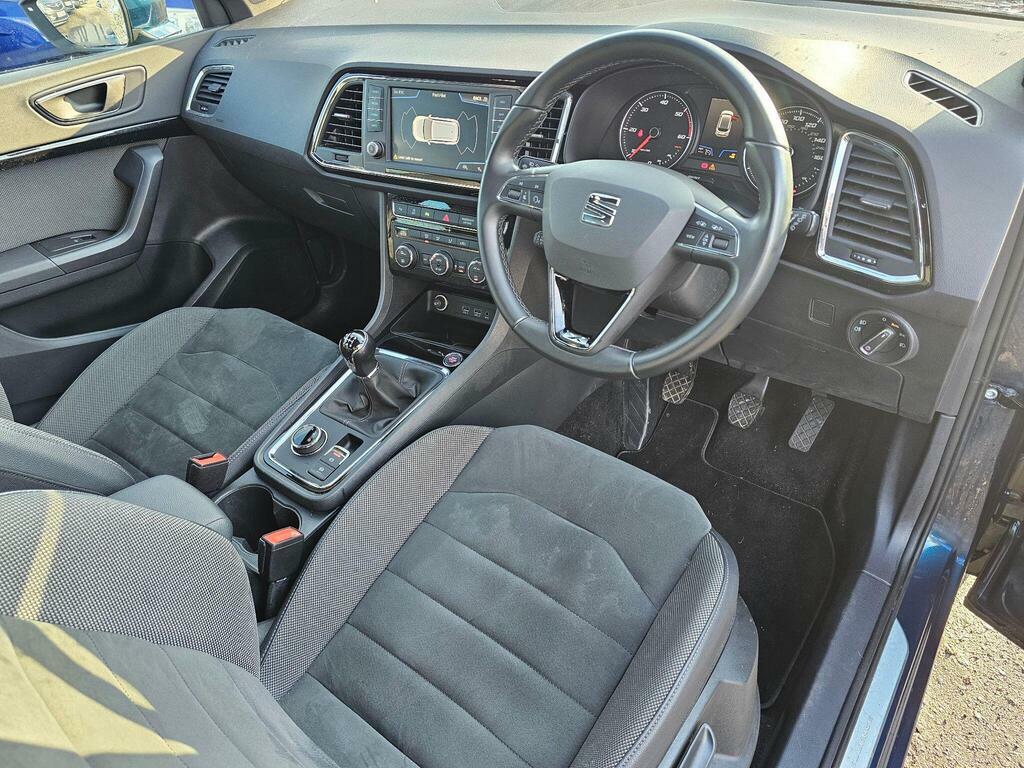 Seat Ateca 1.6 Tdi Xcellence Euro 6 Ss OX19FTC Blue #2
