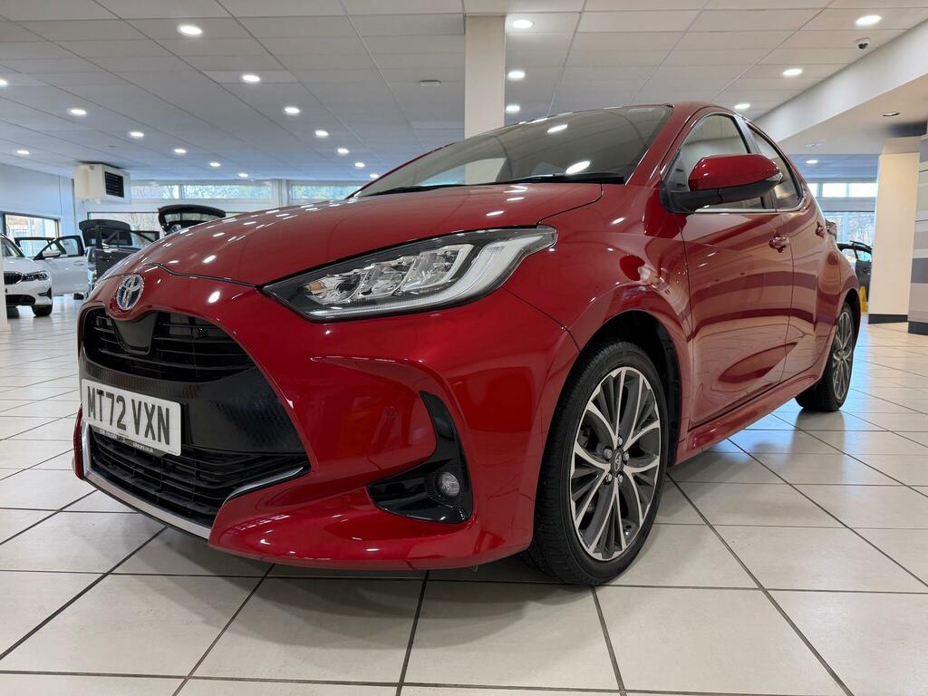Toyota Yaris 1.5 Vvt-h Excel Hatchback Hybrid E-cvt MT72VXN Red #3