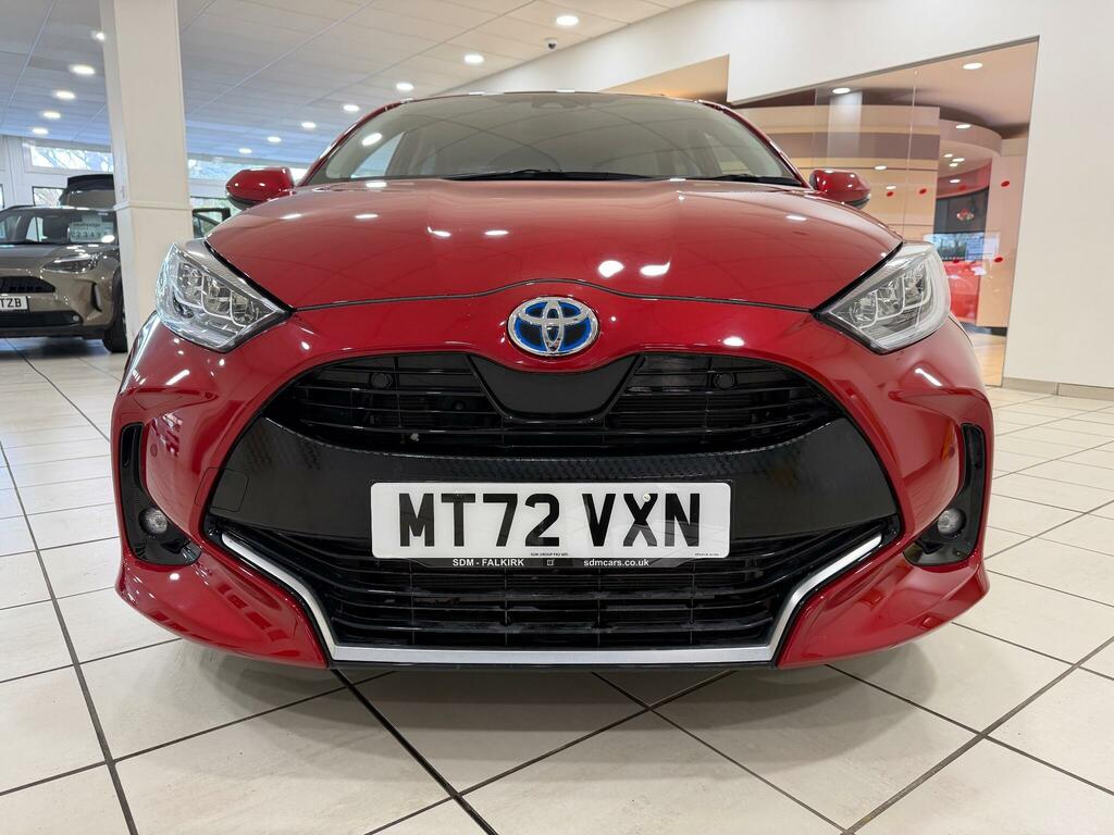 Toyota Yaris 1.5 Vvt-h Excel Hatchback Hybrid E-cvt MT72VXN Red #2