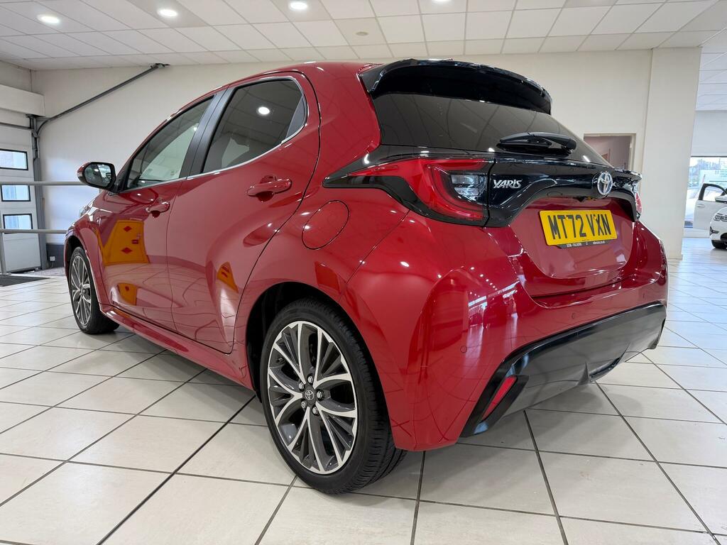 Toyota Yaris 1.5 Vvt-h Excel Hatchback Hybrid E-cvt MT72VXN Red #4