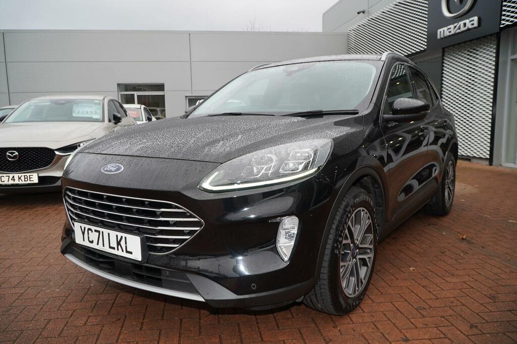 Ford Kuga 1.5 Ecoblue Titanium Edition Suv YC71LKL Black #3