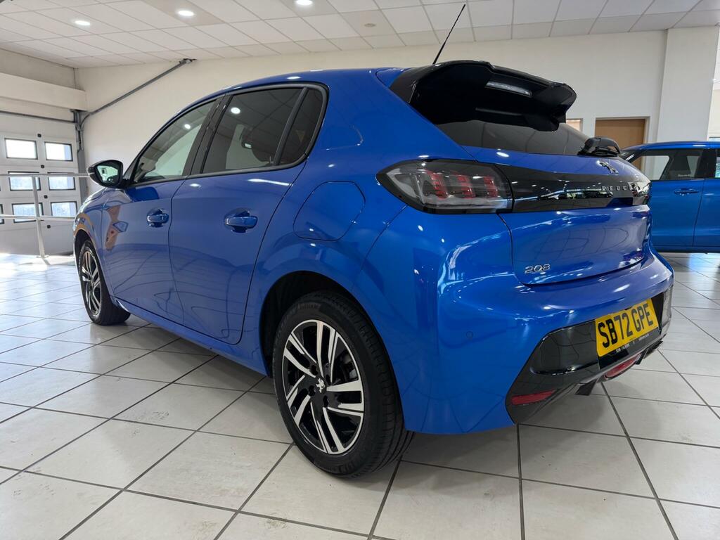 Peugeot 208 1.2 Puretech Allure Premium Hatchback SB72GPE Blue #4