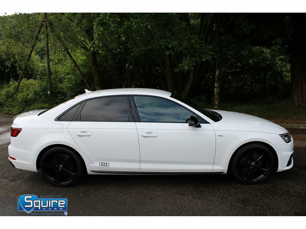 Audi A4 Tfsi Black Edition U1019 Ulez SJ69FTD White #5