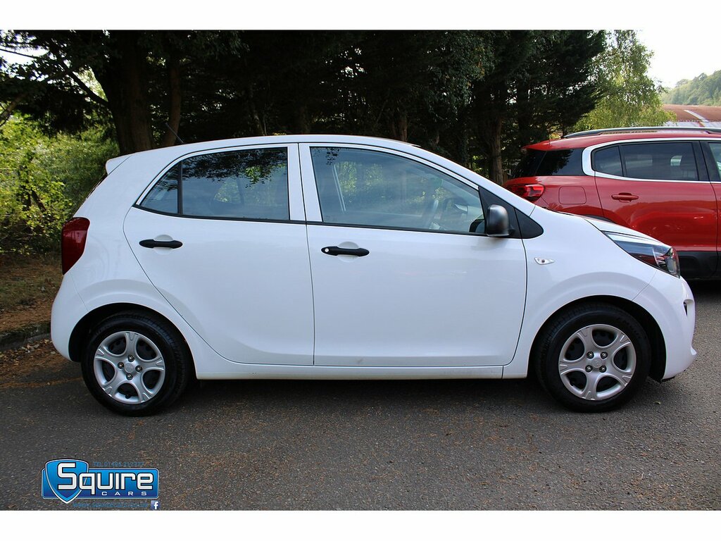 Kia Picanto 1 U1124 Ulez CV68PUJ White #5