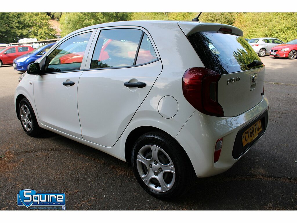Kia Picanto 1 U1124 Ulez CV68PUJ White #3
