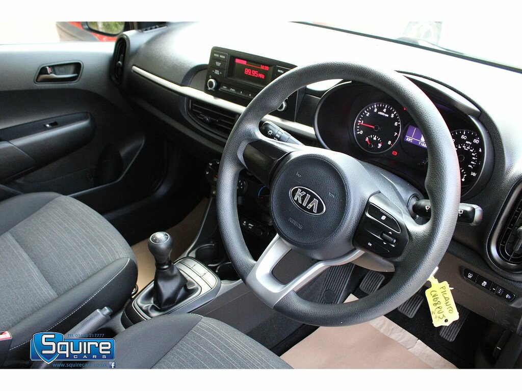Kia Picanto 1 U1124 Ulez CV68PUJ White #2