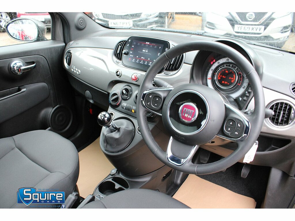 Fiat 500 Mhev U1385 Ulez LK23VVB Grey #2