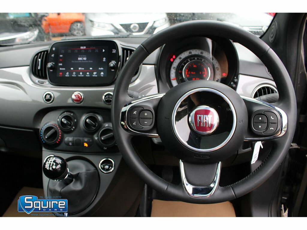 Fiat 500 Mhev U1385 Ulez LK23VVB Grey #4