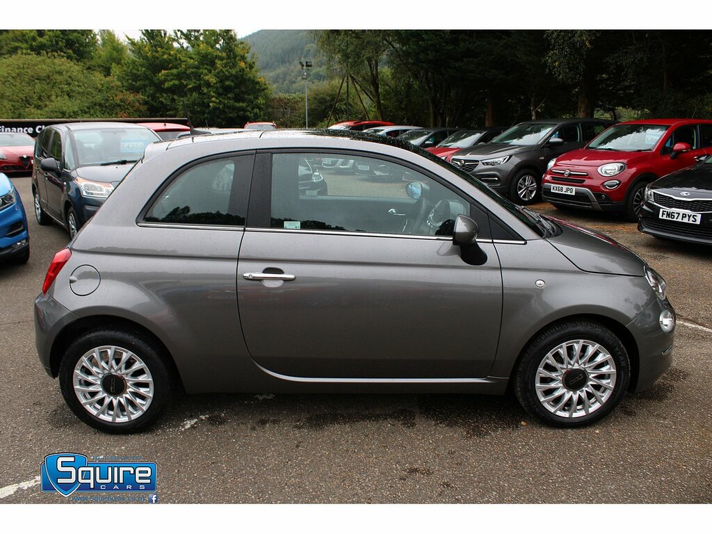 Fiat 500 Mhev U1385 Ulez LK23VVB Grey #5