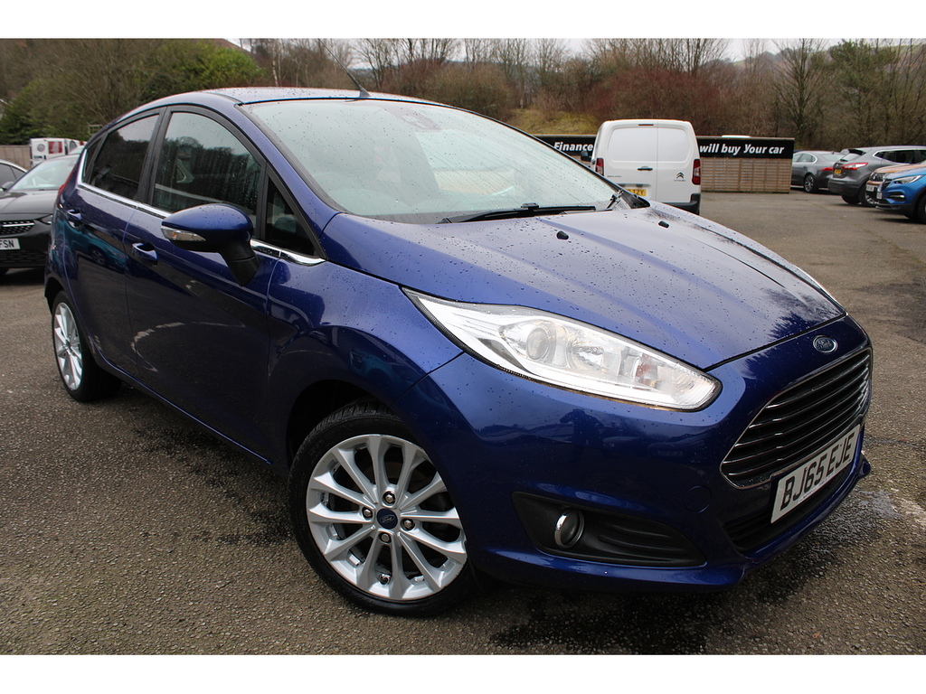 Ford Fiesta T Ecoboost Titanium X U1414 Ulez Blue