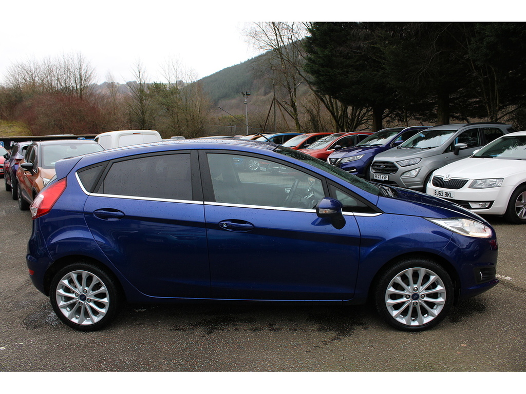 Ford Fiesta T Ecoboost Titanium X U1414 Ulez BJ65EJE Blue #5