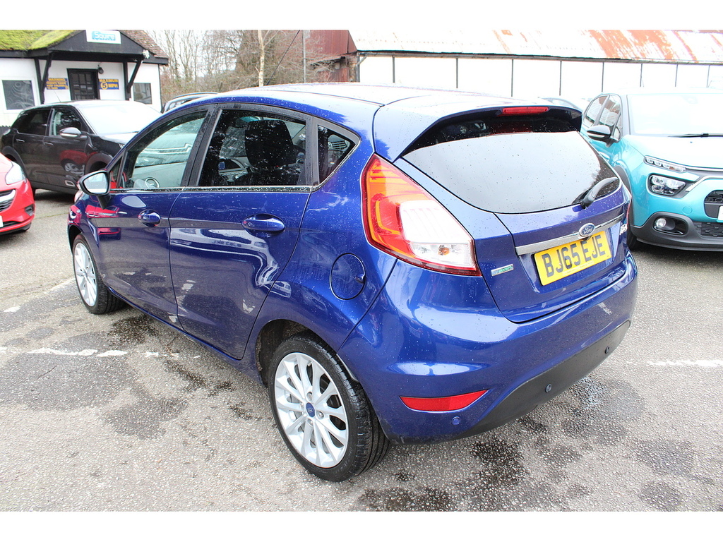 Ford Fiesta T Ecoboost Titanium X U1414 Ulez BJ65EJE Blue #3