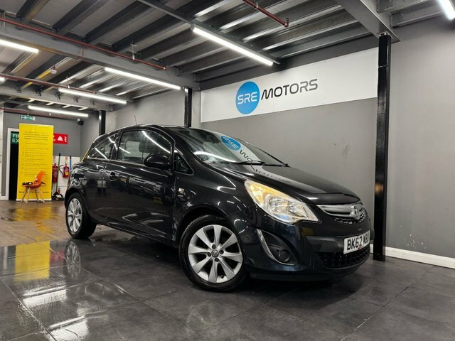 Vauxhall Corsa 2012 1.2 16V Active Hatchback Eu BK62WBU Black