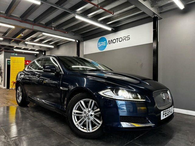 Jaguar XF 2013 3.0D V6 Luxury Saloon Euro 5 Blue