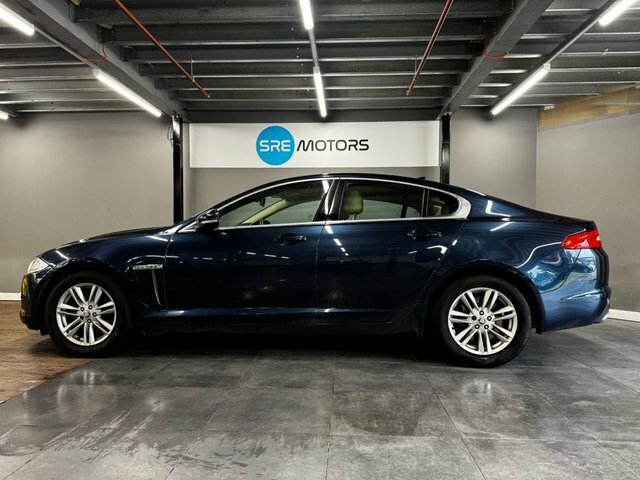 Jaguar XF 2013 3.0D V6 Luxury Saloon Euro 5 FE13PJY Blue #3
