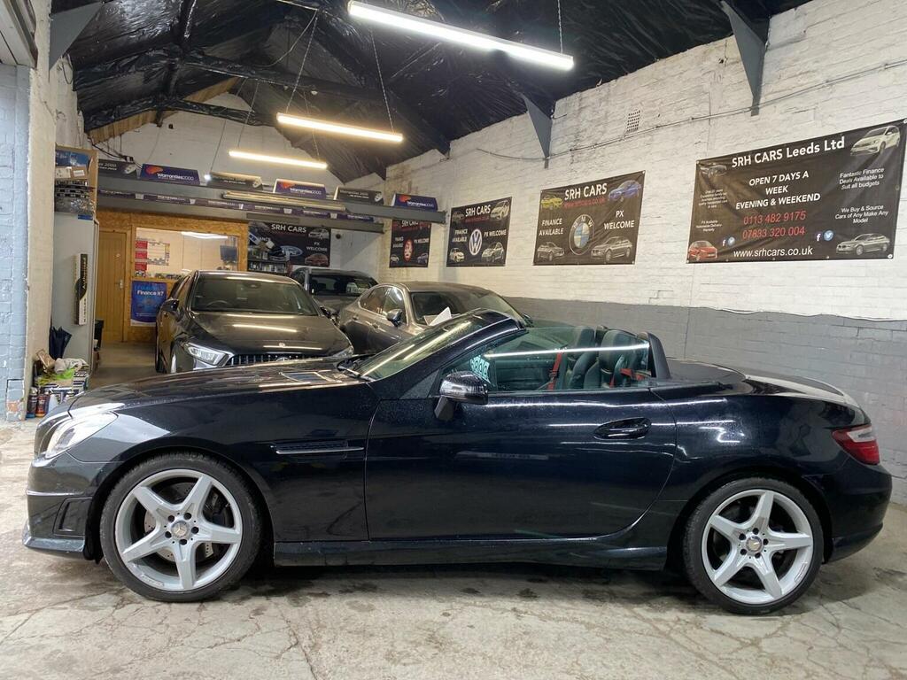 Mercedes-Benz SLK Convertible 2.1 Slk250 Cdi Amg Sport G-tronic Eur KV13RFJ Black #5