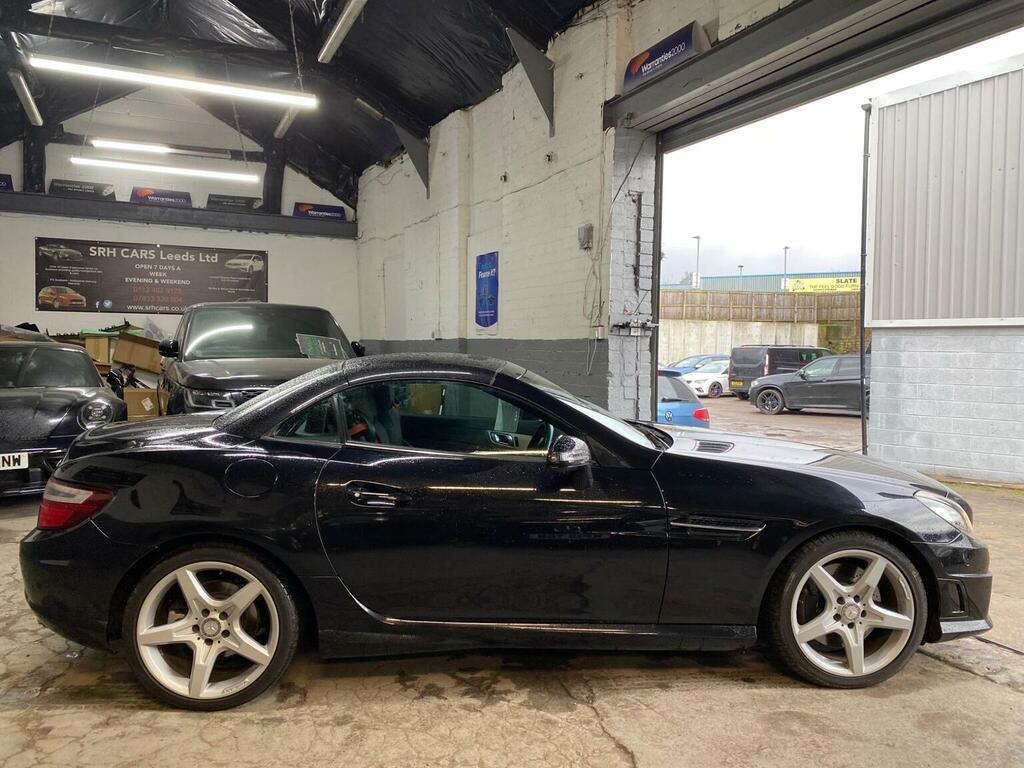 Mercedes-Benz SLK Convertible 2.1 Slk250 Cdi Amg Sport G-tronic Eur KV13RFJ Black #3