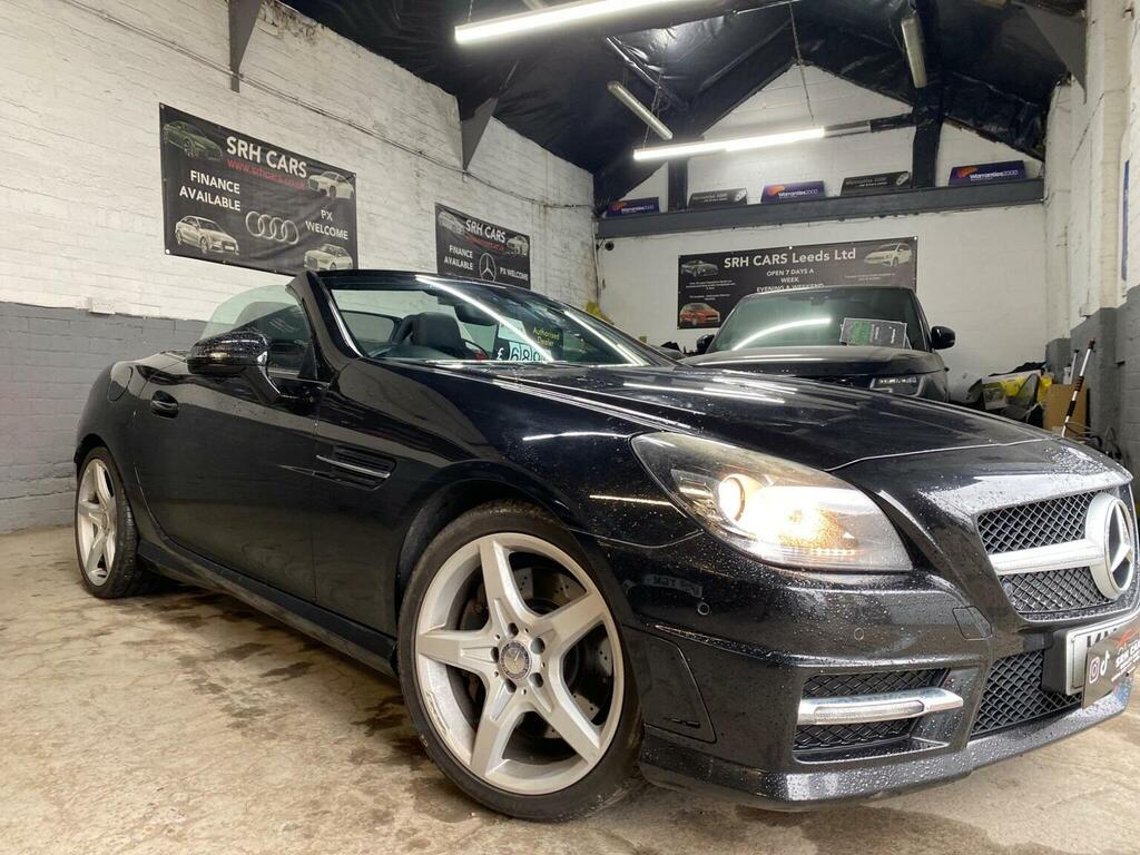 Mercedes-Benz SLK Convertible 2.1 Slk250 Cdi Amg Sport G-tronic Eur KV13RFJ Black #6