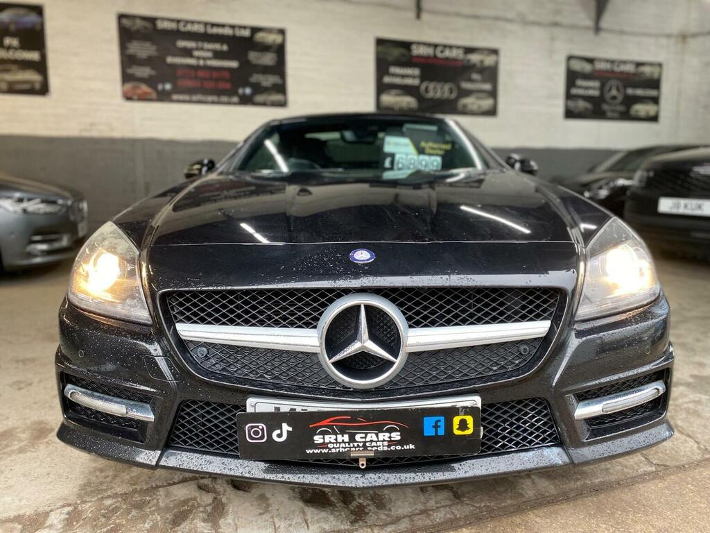 Mercedes-Benz SLK Convertible 2.1 Slk250 Cdi Amg Sport G-tronic Eur KV13RFJ Black #4