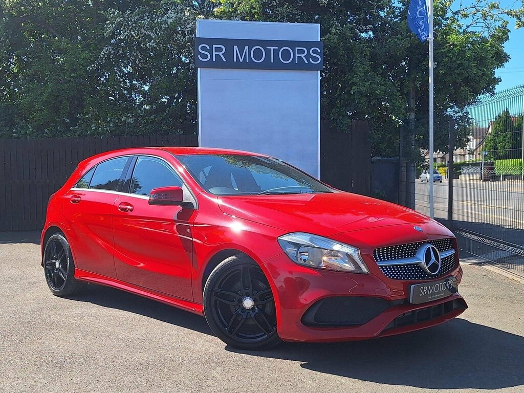 Mercedes-Benz A Class Hatchback 1.6 A160 Amg Line Euro 6 Ss 2017 Red