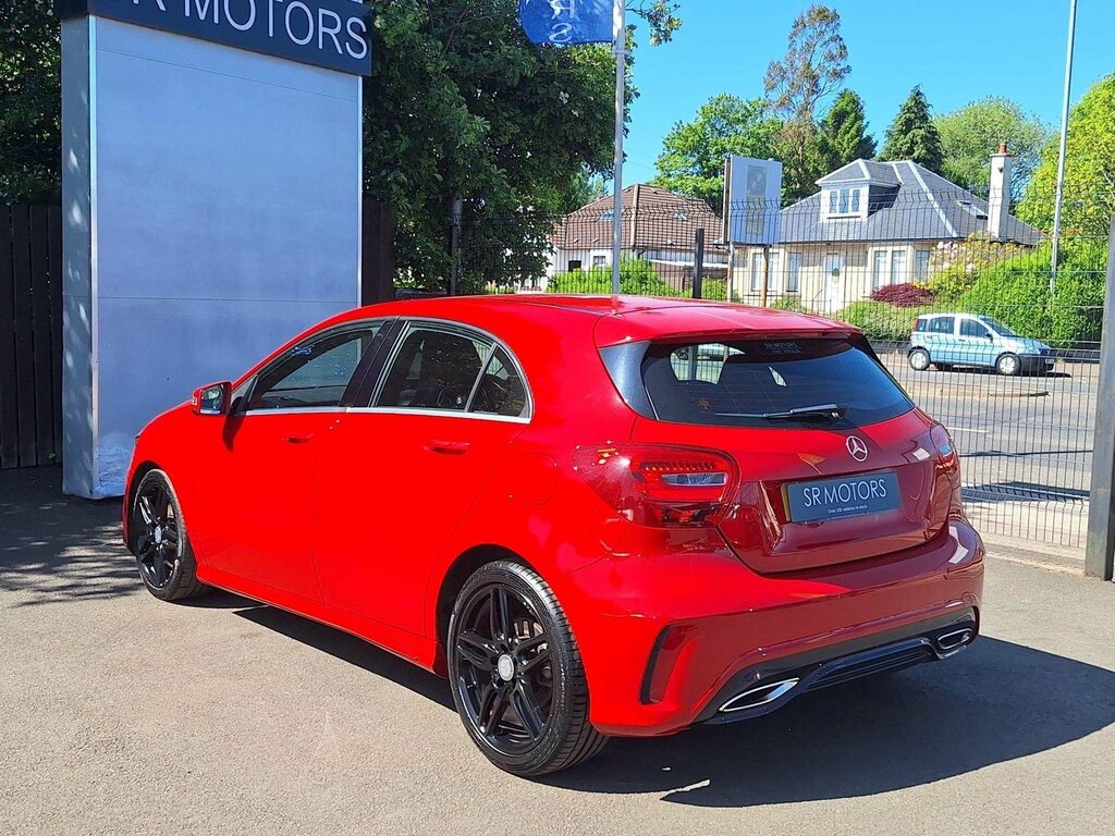 Mercedes-Benz A Class Hatchback 1.6 A160 Amg Line Euro 6 Ss 2017 SK66ARU Red #3