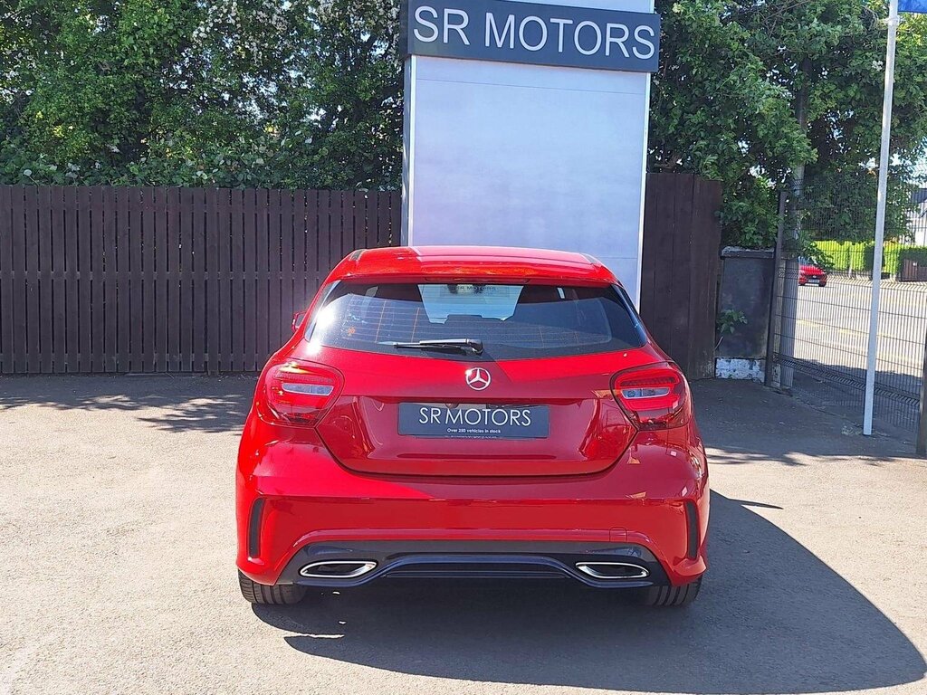 Mercedes-Benz A Class Hatchback 1.6 A160 Amg Line Euro 6 Ss 2017 SK66ARU Red #4