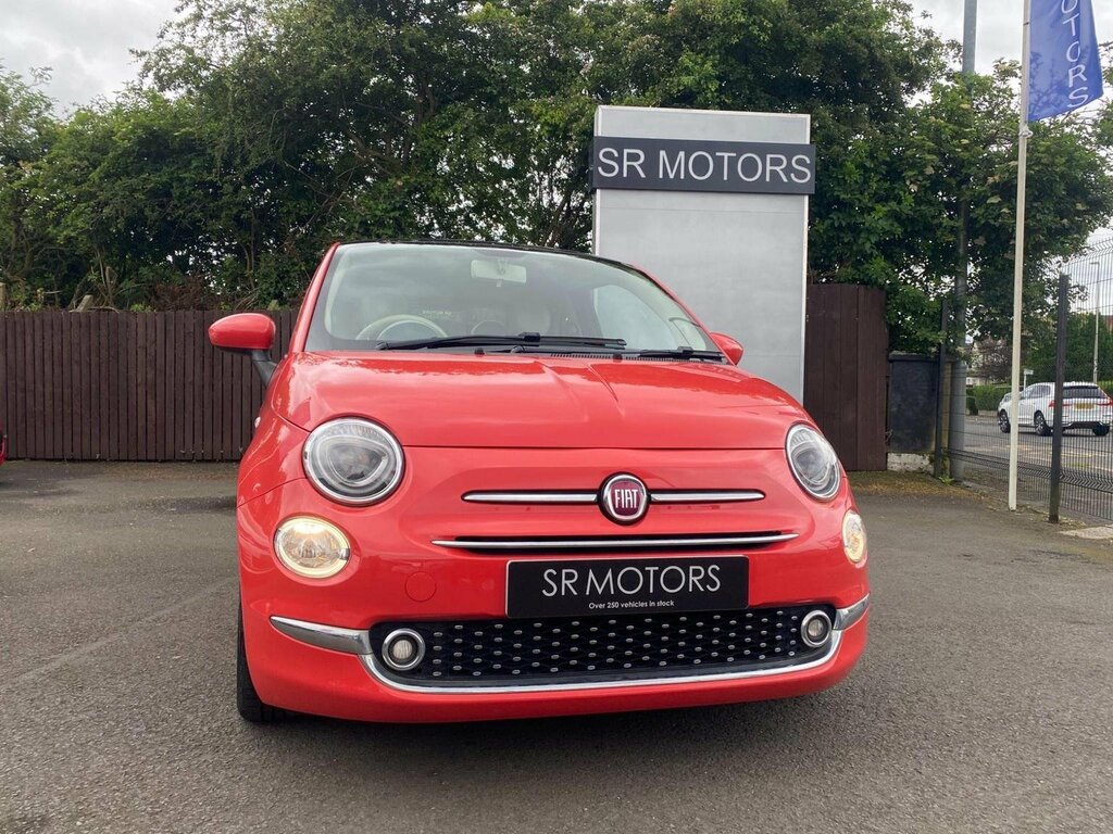 Fiat 500 Hatchback 1.2 Lounge Euro 6 Ss 201565 VNZ4640 Pink #2