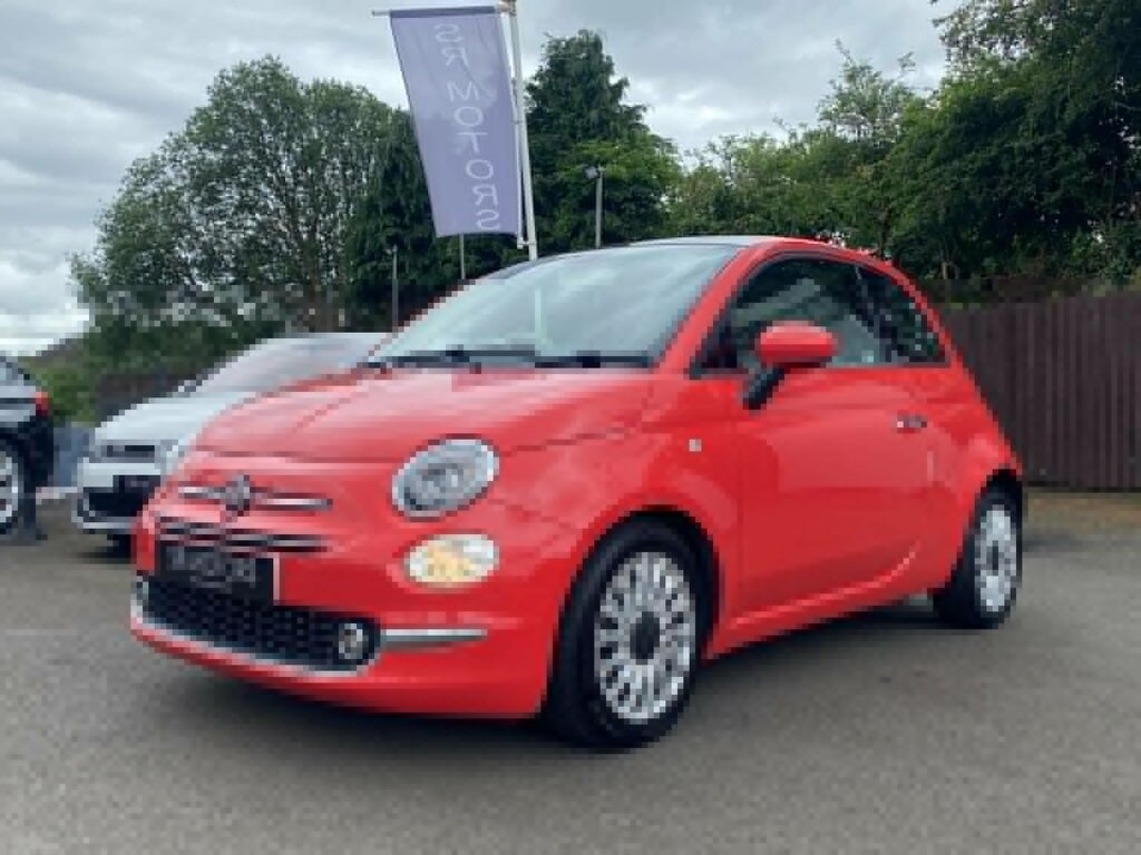 Fiat 500 Hatchback 1.2 Lounge Euro 6 Ss 201565 VNZ4640 Pink #3