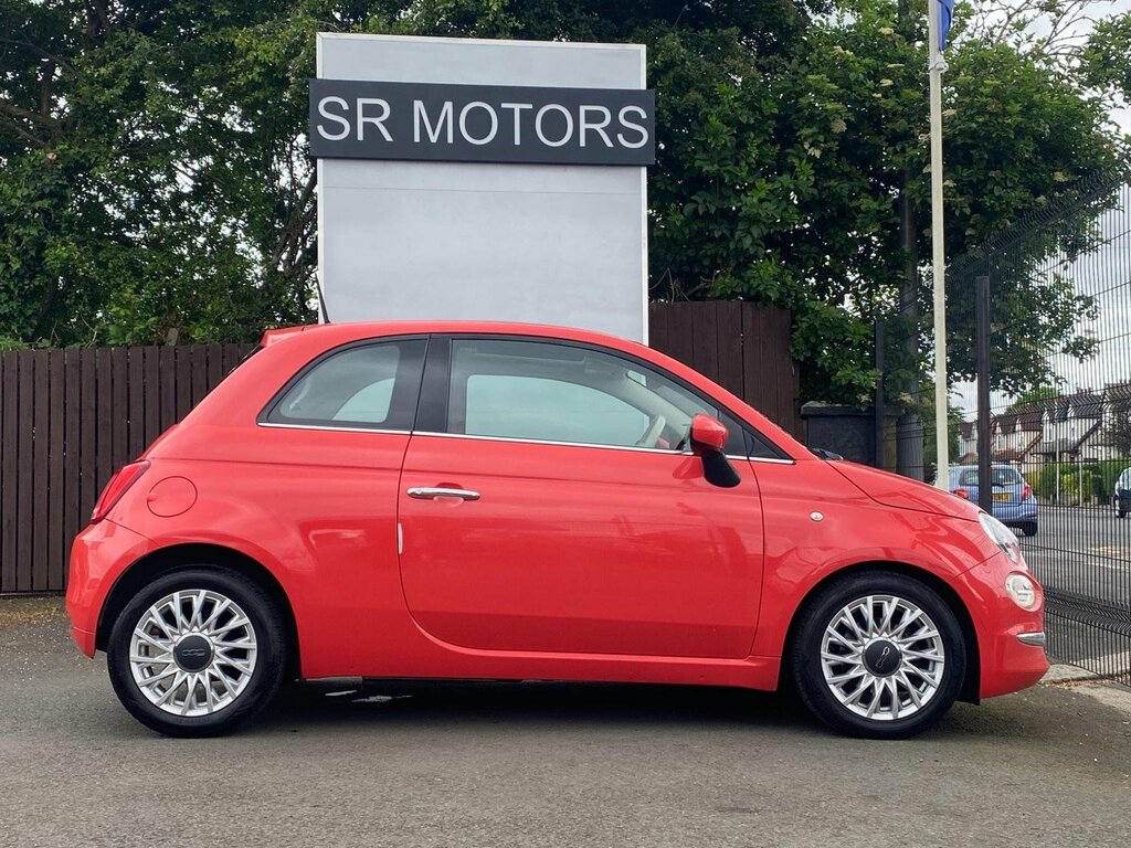 Fiat 500 Hatchback 1.2 Lounge Euro 6 Ss 201565 VNZ4640 Pink #4