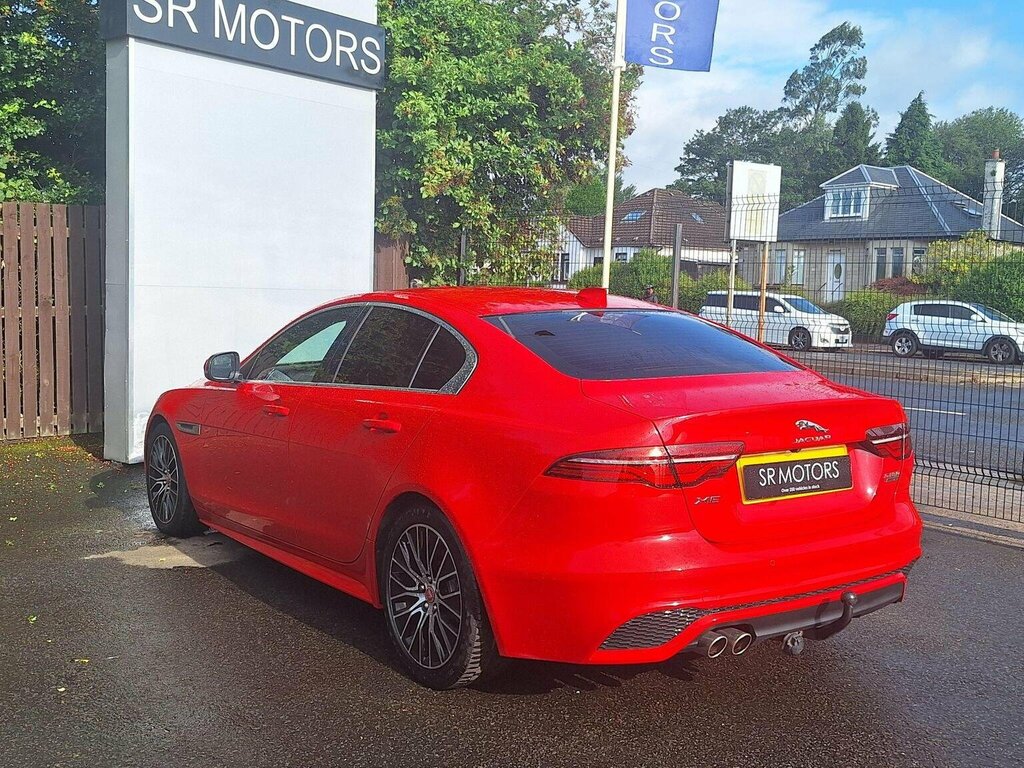 Jaguar XE Saloon 2.0 D180 R-dynamic S Euro 6 Ss SV69WNU Red #4