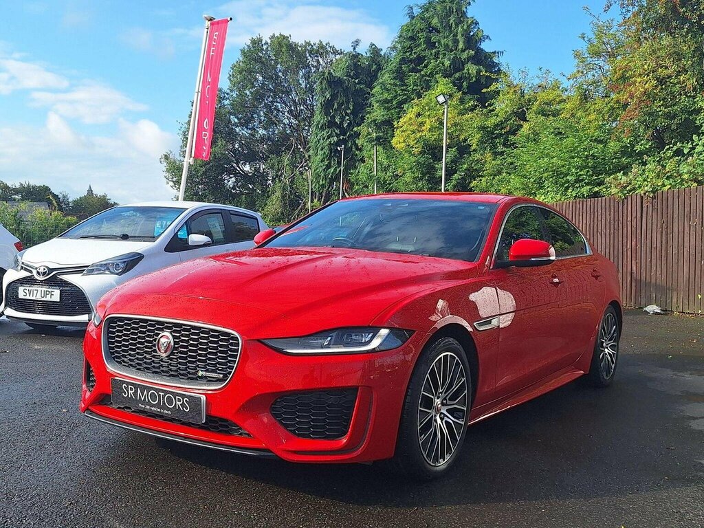 Jaguar XE Saloon 2.0 D180 R-dynamic S Euro 6 Ss SV69WNU Red #3