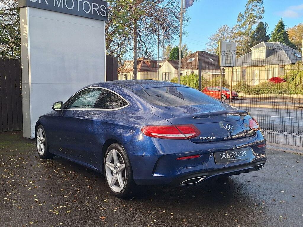 Mercedes-Benz C Class Coupe 2.1 C220d Amg Line Euro 6 Ss 201666 Blue #4
