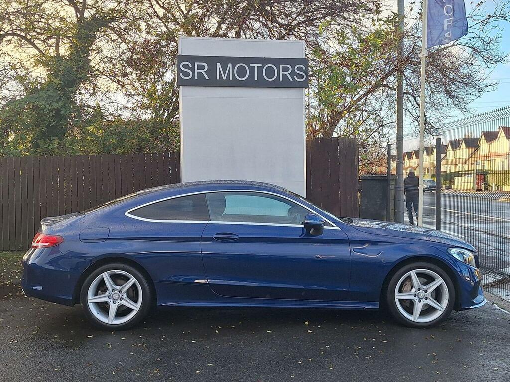 Mercedes-Benz C Class Coupe 2.1 C220d Amg Line Euro 6 Ss 201666 Blue #6