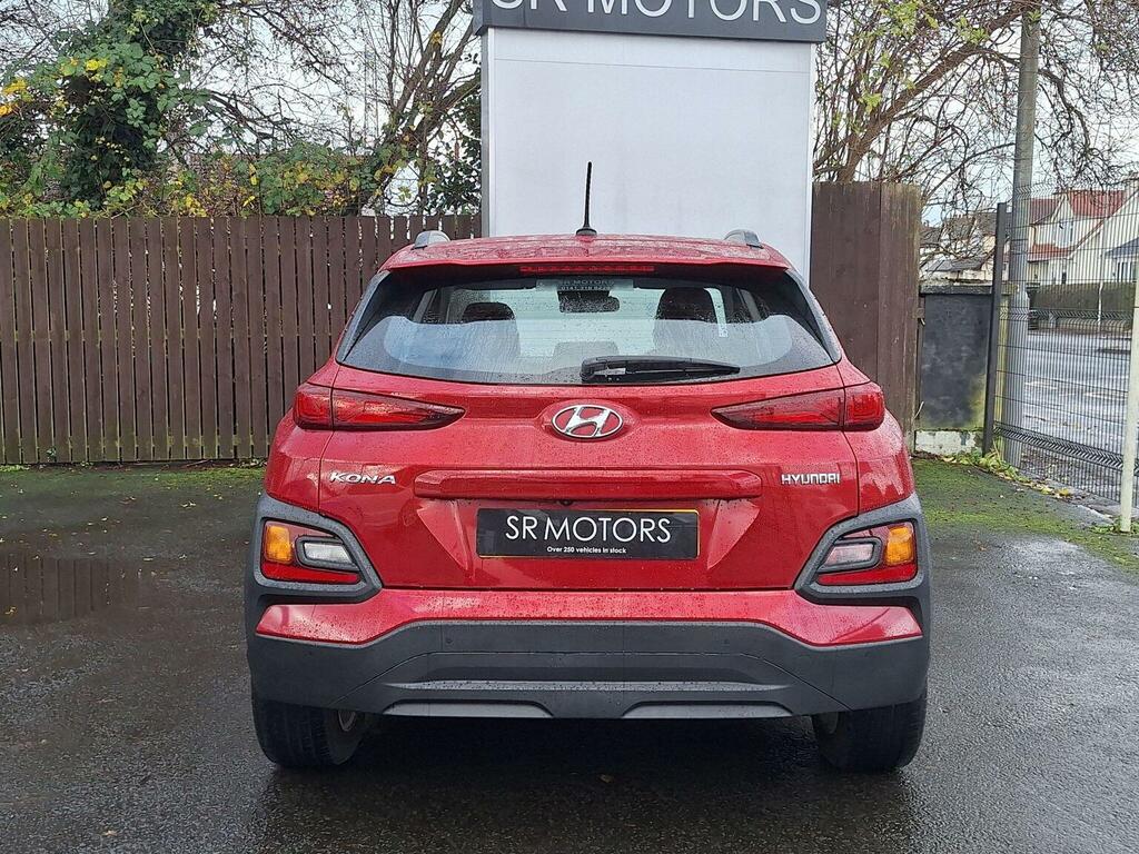 Hyundai Kona Suv 1.0 T-gdi Blue Drive Se Euro 6 Ss 2018 EA68OCK Red #5