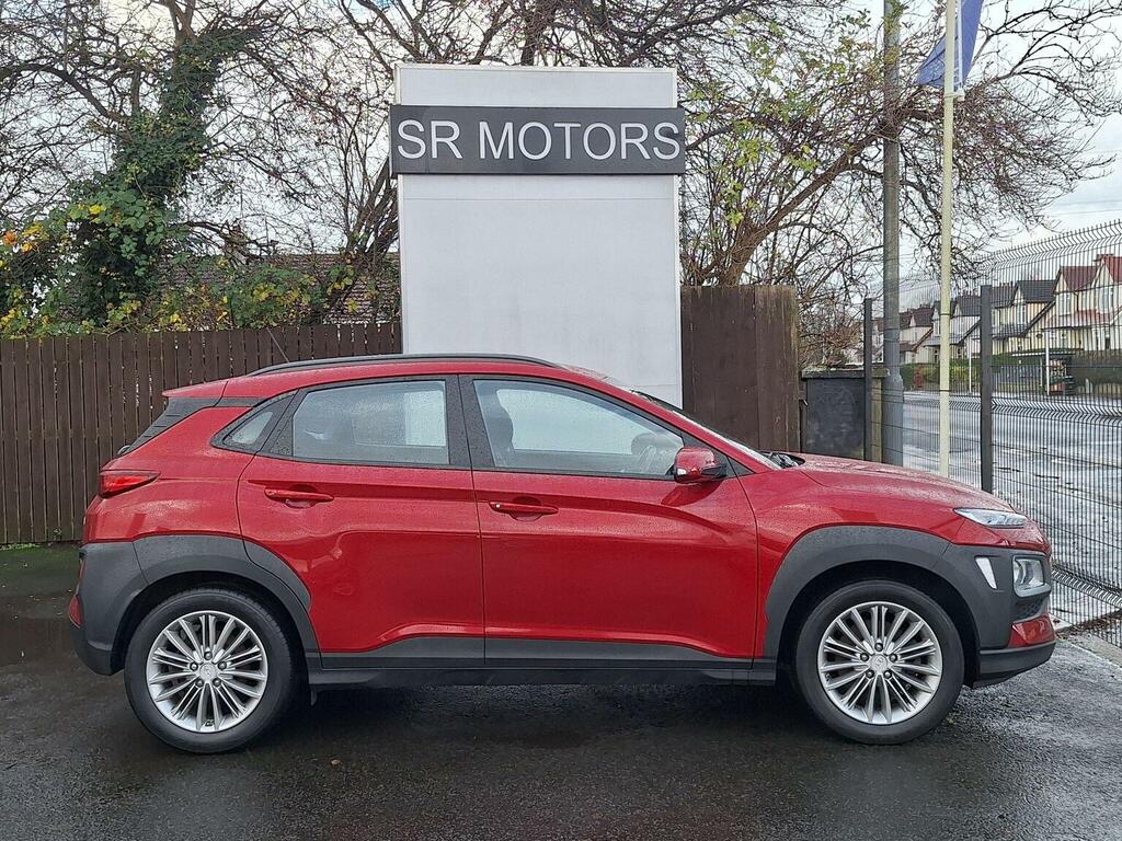 Hyundai Kona Suv 1.0 T-gdi Blue Drive Se Euro 6 Ss 2018 EA68OCK Red #6