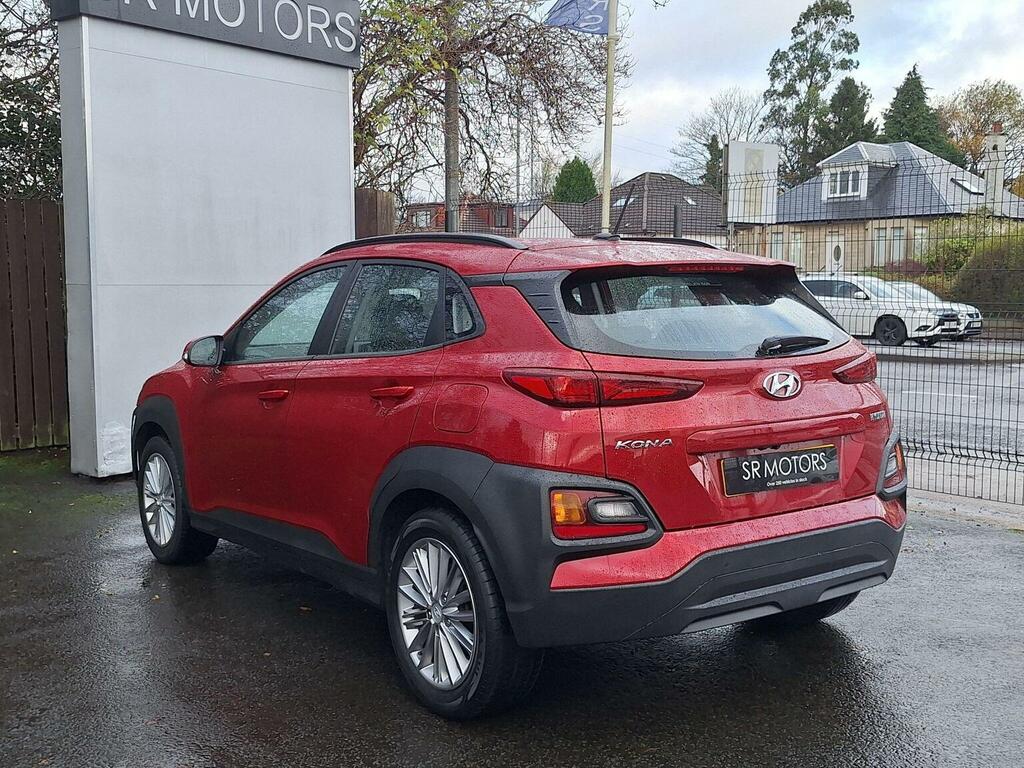 Hyundai Kona Suv 1.0 T-gdi Blue Drive Se Euro 6 Ss 2018 EA68OCK Red #4
