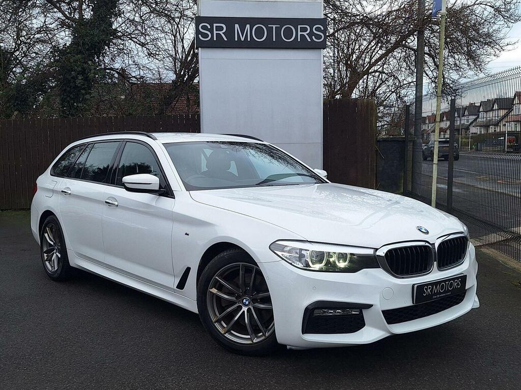 BMW 5 Series Estate 2.0 520D M Sport Touring Xdrive Euro 6 White
