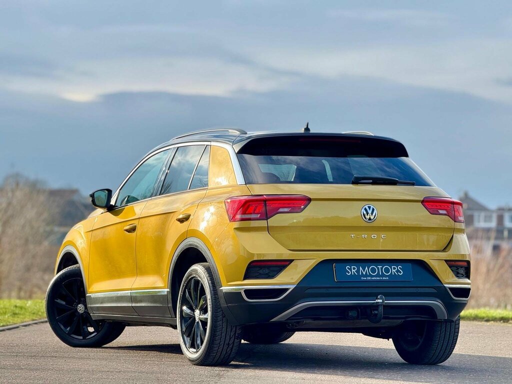 Volkswagen T-Roc Suv 1.0 Tsi Design Euro 6 Ss 201818 SW18KUT Yellow #2