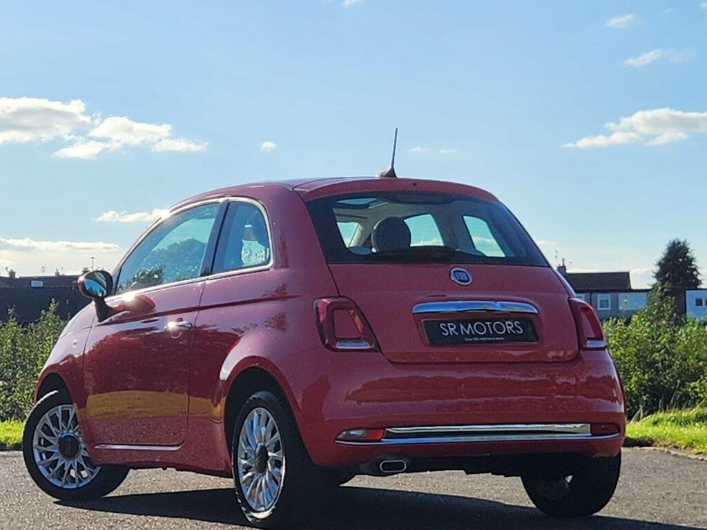 Fiat 500 Hatchback 1.2 Lounge Euro 6 Ss 201868 SN68FDV Pink #2