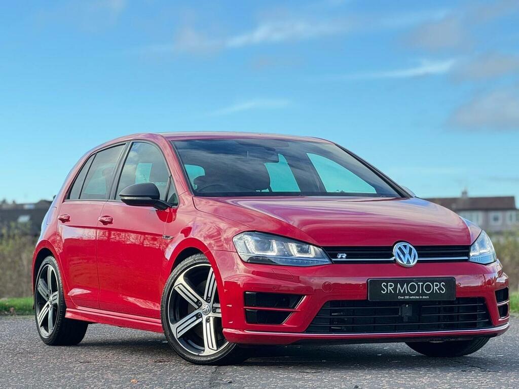Volkswagen Golf Hatchback 2.0 Tsi Bluemotion Tech R Dsg 4Motion Eu Red