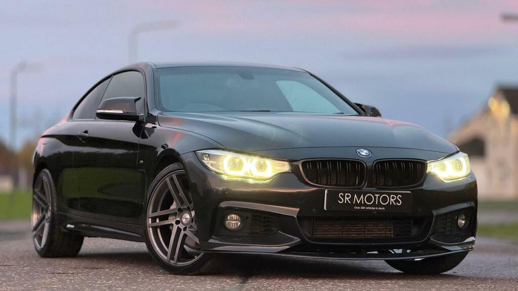 BMW 4 Series Gran Coupe Coupe 3.0 435D M Sport Xdrive Euro 6 Ss AF67COA Black #6