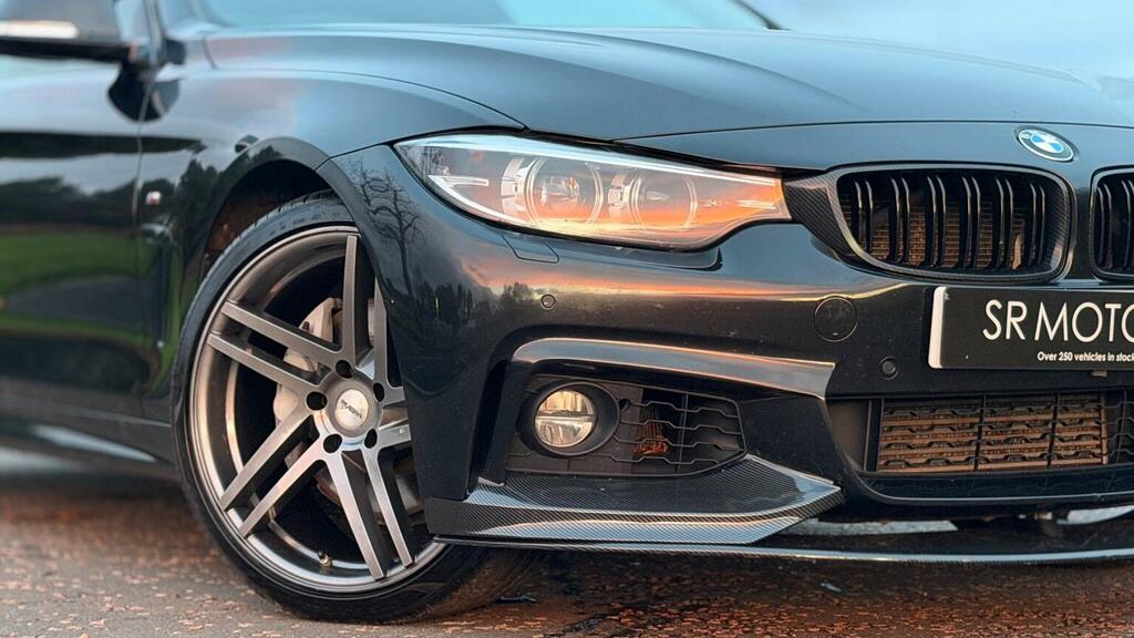 BMW 4 Series Gran Coupe Coupe 3.0 435D M Sport Xdrive Euro 6 Ss AF67COA Black #2