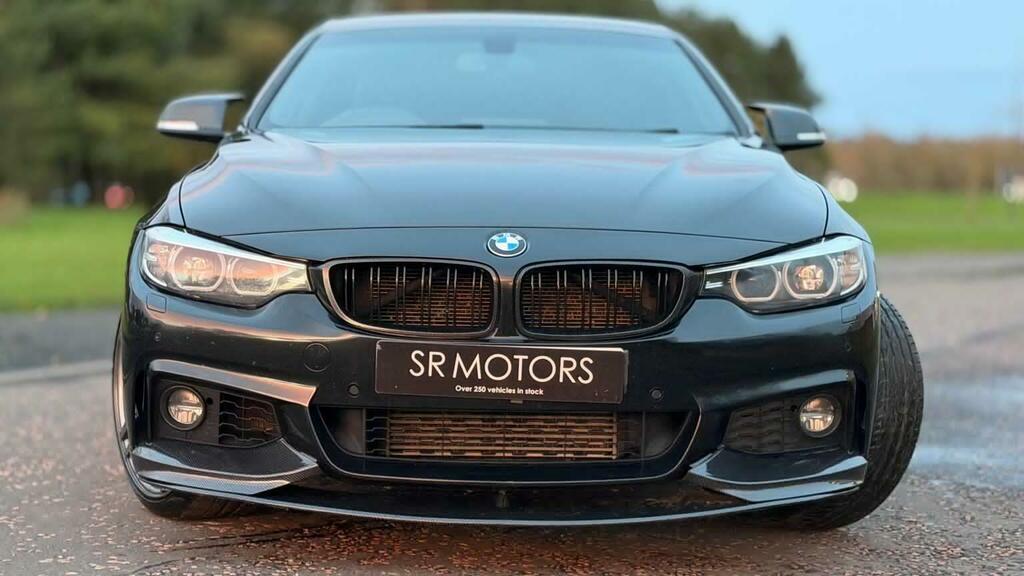 BMW 4 Series Gran Coupe Coupe 3.0 435D M Sport Xdrive Euro 6 Ss AF67COA Black #3